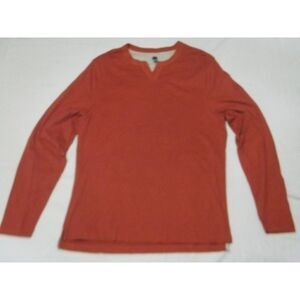 Ocean &‎ Coast Tshirt Men Sz L Long Sleeve V Neck Everyday